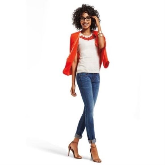 CAbi Jackets & Blazers - CAbi Style #216 Jane Jacket Peplum Orange BNWOT